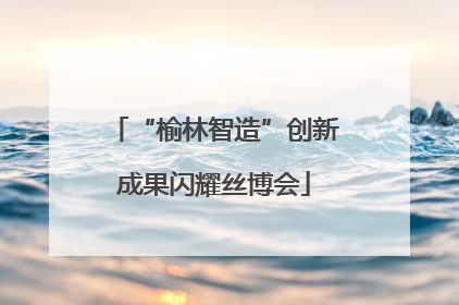 “榆林智造”创新成果闪耀丝博会