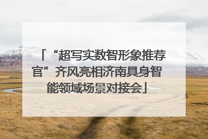 “超写实数智形象推荐官”齐风亮相济南具身智能领域场景对接会
