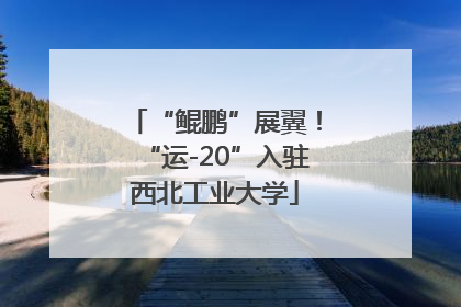 “鲲鹏”展翼！“运-20”入驻西北工业大学