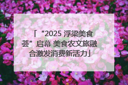 “2025 浮梁美食荟”启幕 美食农文旅融合激发消费新活力