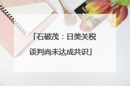 石破茂：日美关税谈判尚未达成共识