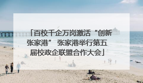 百校千企万岗激活“创新张家港” 张家港举行第五届校政企联盟合作大会
