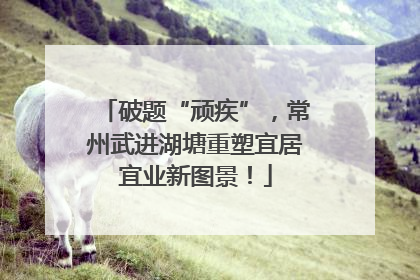 破题“顽疾”，常州武进湖塘重塑宜居宜业新图景！