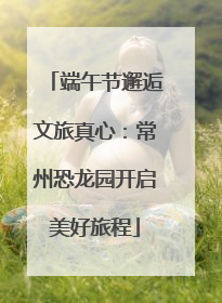 端午节邂逅文旅真心：常州恐龙园开启美好旅程