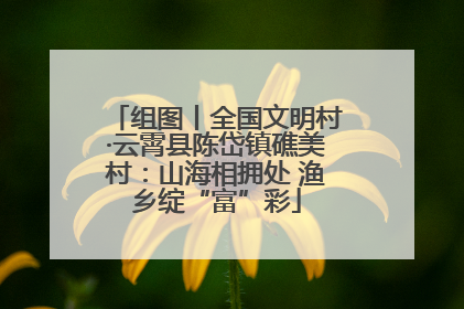 组图丨全国文明村·云霄县陈岱镇礁美村：山海相拥处 渔乡绽“富”彩