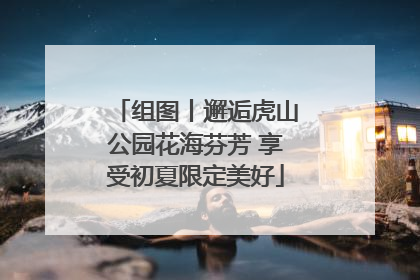 组图丨邂逅虎山公园花海芬芳 享受初夏限定美好