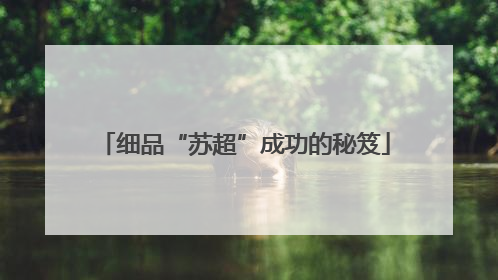 细品“苏超”成功的秘笈