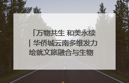 万物共生 和美永续｜华侨城云南多维发力 绘就文旅融合与生物多样性保护新图景