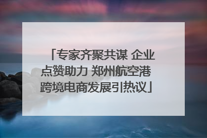专家齐聚共谋 企业点赞助力 郑州航空港跨境电商发展引热议