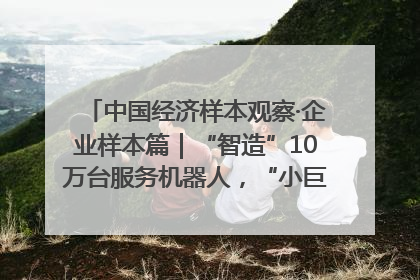 中国经济样本观察·企业样本篇｜“智造”10万台服务机器人，“小巨人”擎朗有大梦想