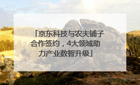 京东科技与农夫铺子合作签约，4大领域助力产业数智升级