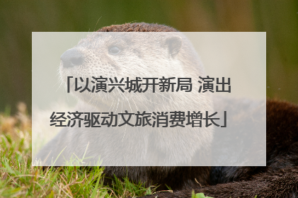 以演兴城开新局 演出经济驱动文旅消费增长
