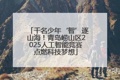 千名少年‘智’逐山海！青岛崂山区2025人工智能竞赛点燃科技梦想