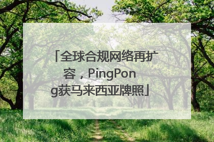 全球合规网络再扩容，PingPong获马来西亚牌照