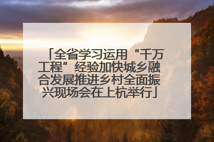 全省学习运用“千万工程”经验加快城乡融合发展推进乡村全面振兴现场会在上杭举行