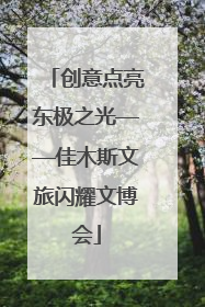 创意点亮东极之光——佳木斯文旅闪耀文博会
