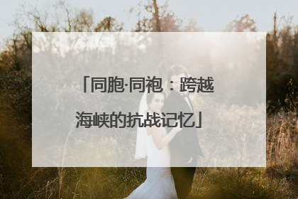 同胞·同袍：跨越海峡的抗战记忆