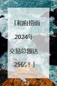 和府捞面2024年交易总额达25亿！