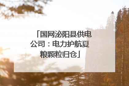 国网泌阳县供电公司：电力护航夏粮颗粒归仓
