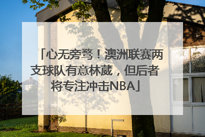 心无旁骛！澳洲联赛两支球队有意林葳，但后者将专注冲击NBA