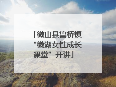 微山县鲁桥镇“微湖女性成长课堂”开讲