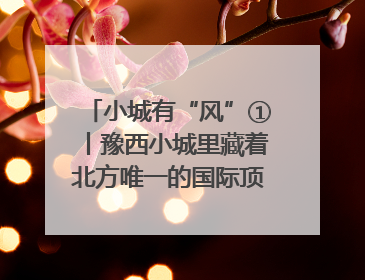 小城有“风”①丨豫西小城里藏着北方唯一的国际顶级皮划艇赛道