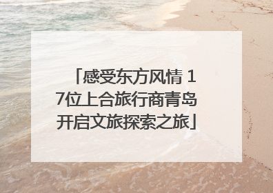 感受东方风情 17位上合旅行商青岛开启文旅探索之旅