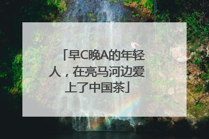 早C晚A的年轻人，在亮马河边爱上了中国茶