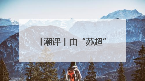 潮评丨由“苏超”的“梗”想到的