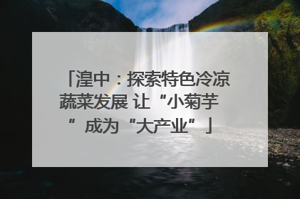 湟中：探索特色冷凉蔬菜发展 让“小菊芋”成为“大产业”