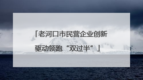 老河口市民营企业创新驱动领跑“双过半”