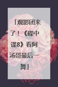 观影团来了！《碟中谍8》看阿汤哥最后一舞