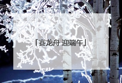 赛龙舟 迎端午
