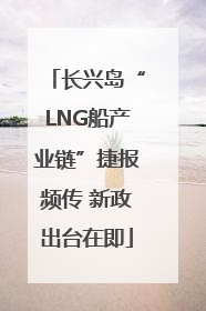 长兴岛“LNG船产业链”捷报频传 新政出台在即