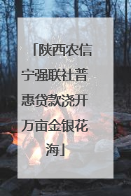 陕西农信宁强联社普惠贷款浇开万亩金银花海