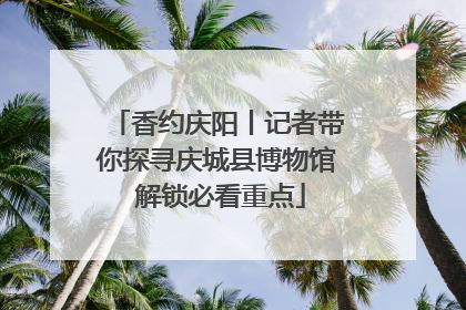 香约庆阳丨记者带你探寻庆城县博物馆 解锁必看重点