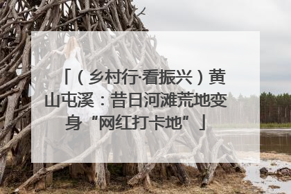 （乡村行·看振兴）黄山屯溪：昔日河滩荒地变身“网红打卡地”