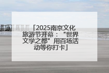 2025南京文化旅游节开幕：“世界文学之都”用百场活动等你打卡