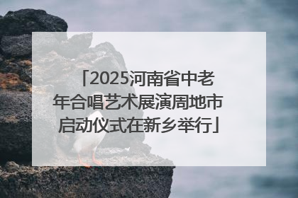 2025河南省中老年合唱艺术展演周地市启动仪式在新乡举行