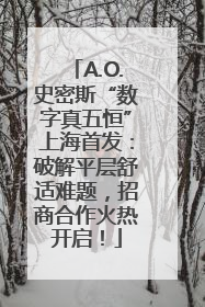 A.O.史密斯“数字真五恒”上海首发：破解平层舒适难题，招商合作火热开启！